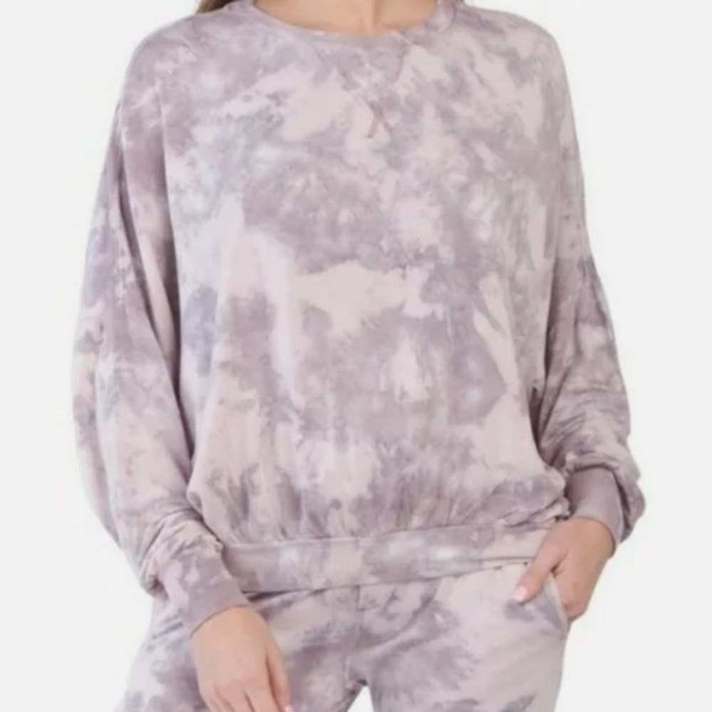 NEW Young Fabulous & Broke Juliette Purple Sweatshirt